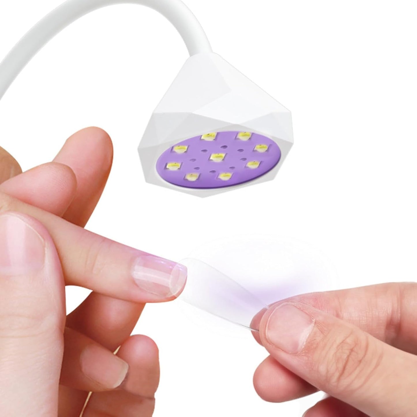 Goosenecks UV Light for Nails Art Rechargeable