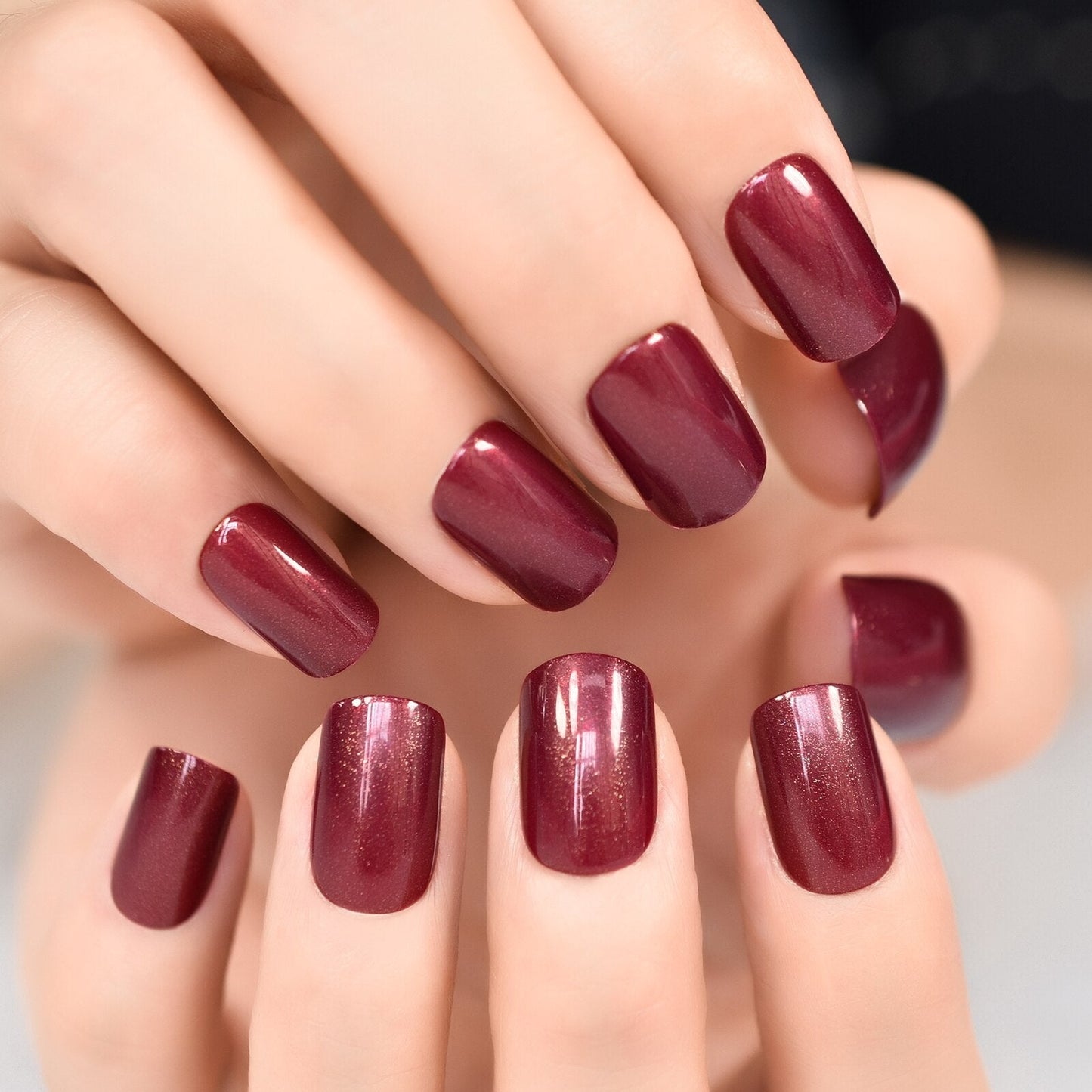 15 Sizes-30 Pcs Acrylic Press on nails L6460