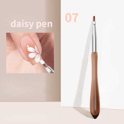 Stained Pen Halo Dye Painting Gradient Round Head Special Phototherapy Pen