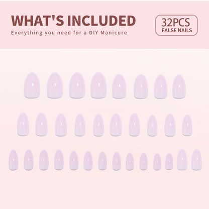 15 Sizes-30 Pcs Acrylic Press On Nails A354