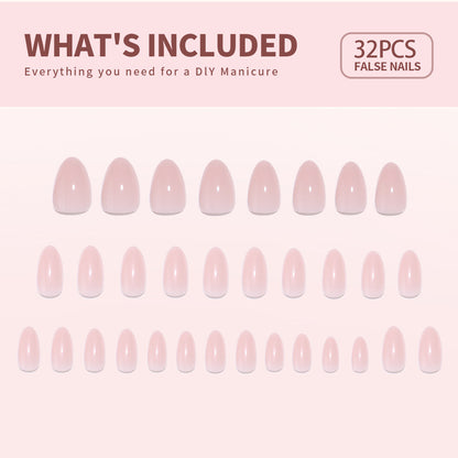 15 Sizes-30 Pcs Acrylic Press On Nails A461