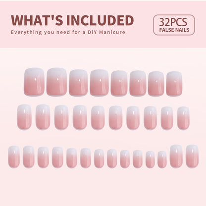 Gel Press On Nails 16 Sizes-32 Pcs Kit X0045FBENJ