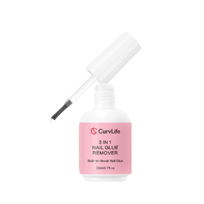 Curvlife Click & Remove Pen for Multi-functional 5ml Press on Nail Glue