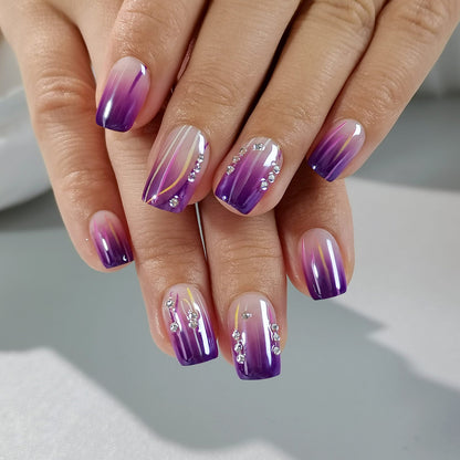 Gel Press On Nails 16 Sizes-32 Pcs Kit X004PT0VI9