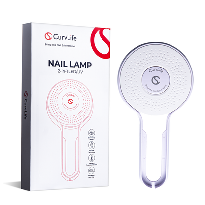Portable UV nail curing lamp
