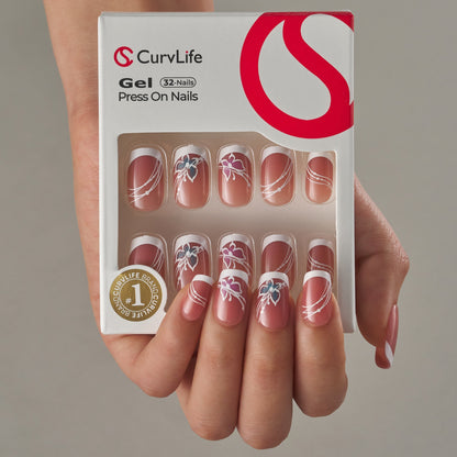 15 Sizes-30 Pcs Acrylic Press On Nails X0045FDAI1