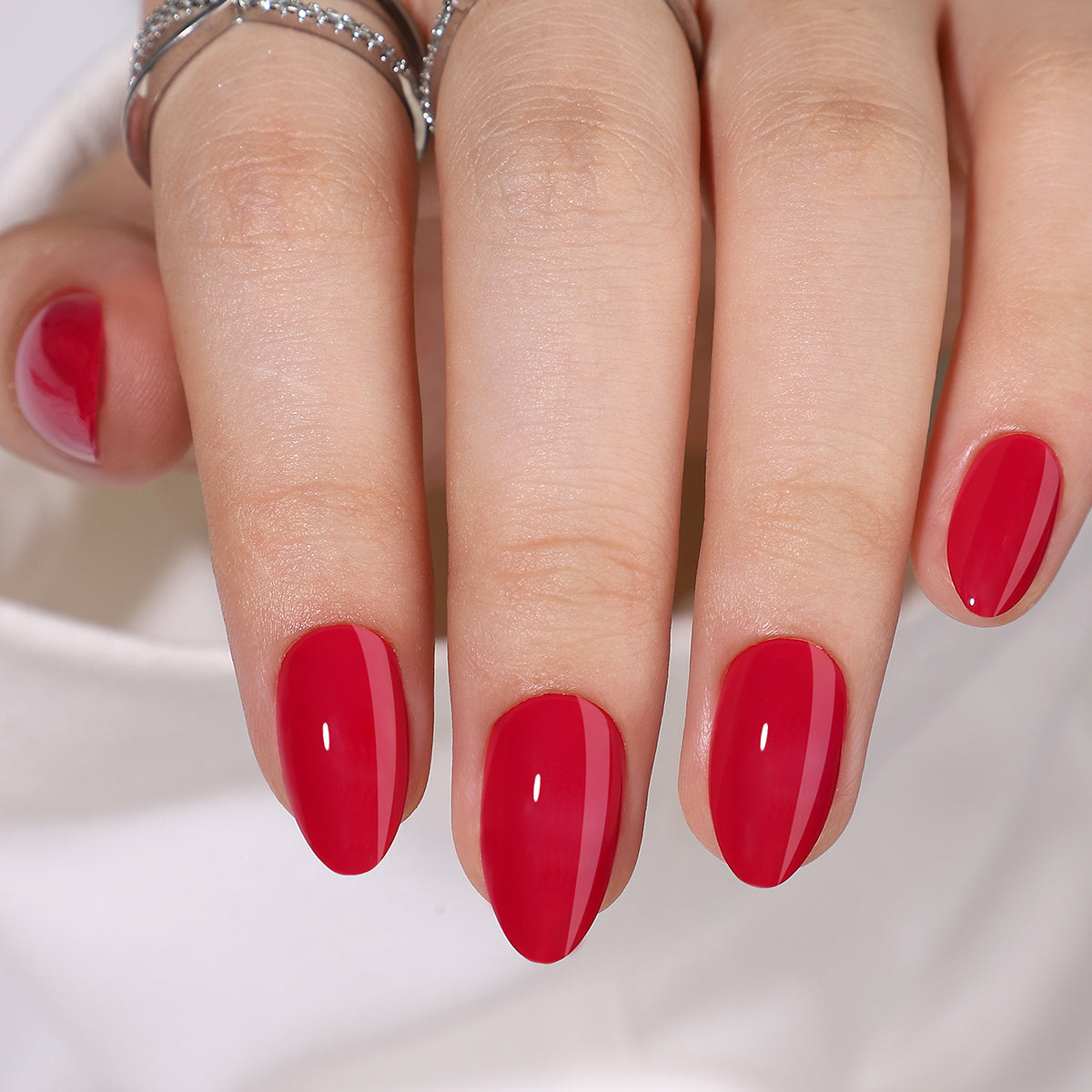 Gel Press On Nails 16 Sizes-32 Pcs Kit A017
