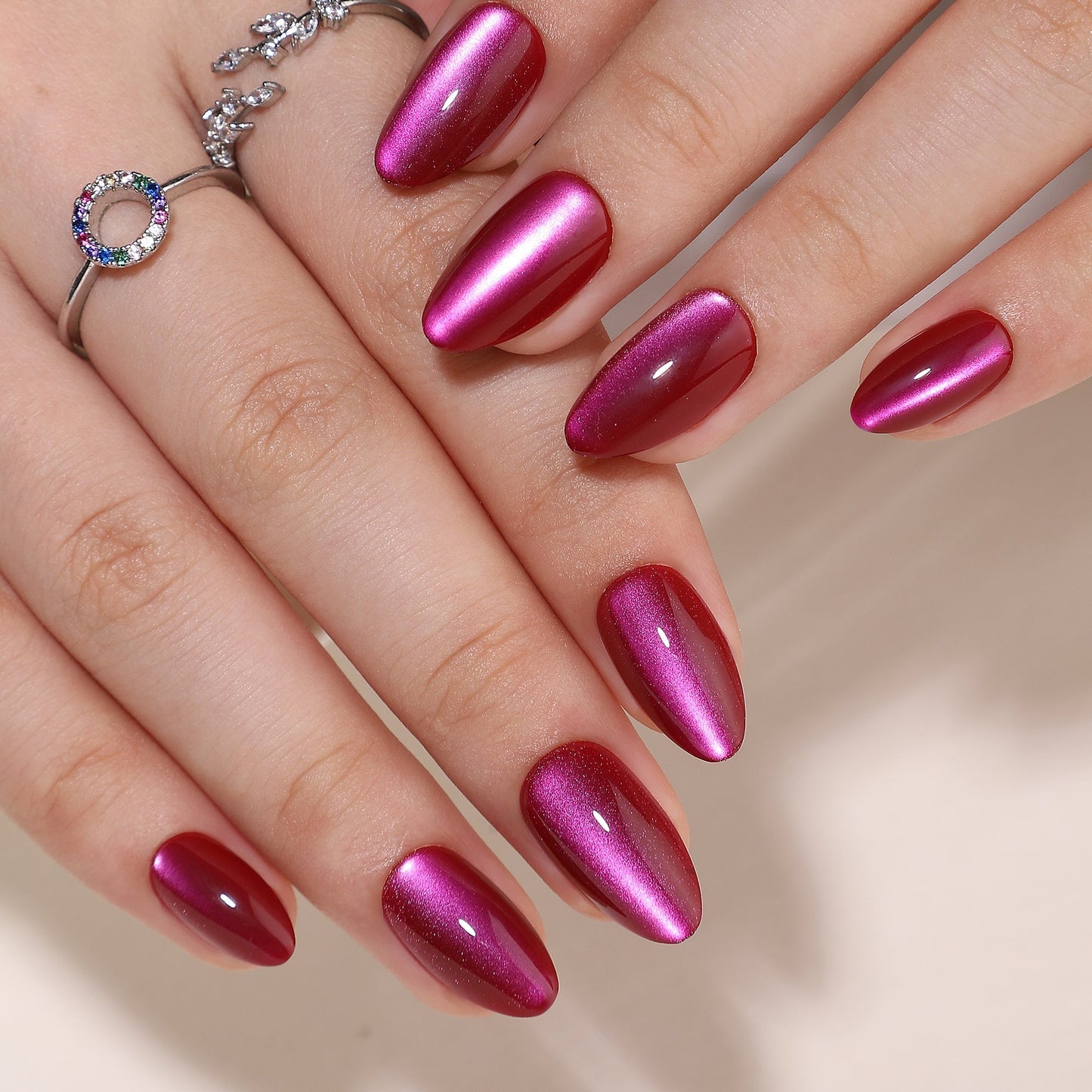 Gel Press On Nails 16 Sizes-32 Pcs Kit XNMY206