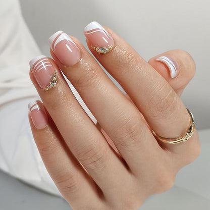 Gel Press On Nails 16 Sizes-32 Pcs Kit  X003TYHXJB