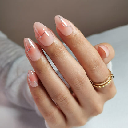 15 Sizes-30 Pcs Acrylic Press On Nails XN3DPH027