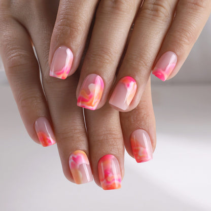 Gel Press On Nails 16 Sizes-32 Pcs Kit X004OJFCJD