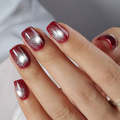 Gel Press On Nails 15 Sizes-30 Pcs XNMY304