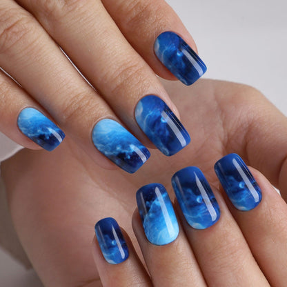 Gel Press On Nails 16 Sizes-32 Pcs Kit X004O2YY03