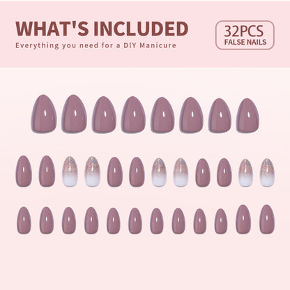 Gel Press On Nails 16 Sizes-32 Pcs Kit X004LQGTZ5