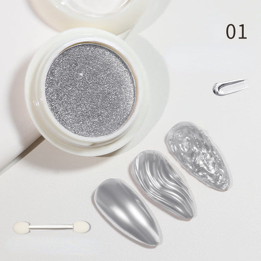 Nail Glitter Peacock Pearl Nail Powder 1
