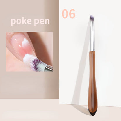 Stained Pen Halo Dye Painting Gradient Round Head Special Phototherapy Pen