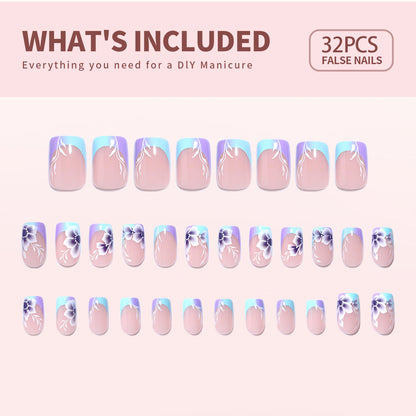 Gel Press On Nails 16 Sizes-32 Pcs Kit X0047WUCR9
