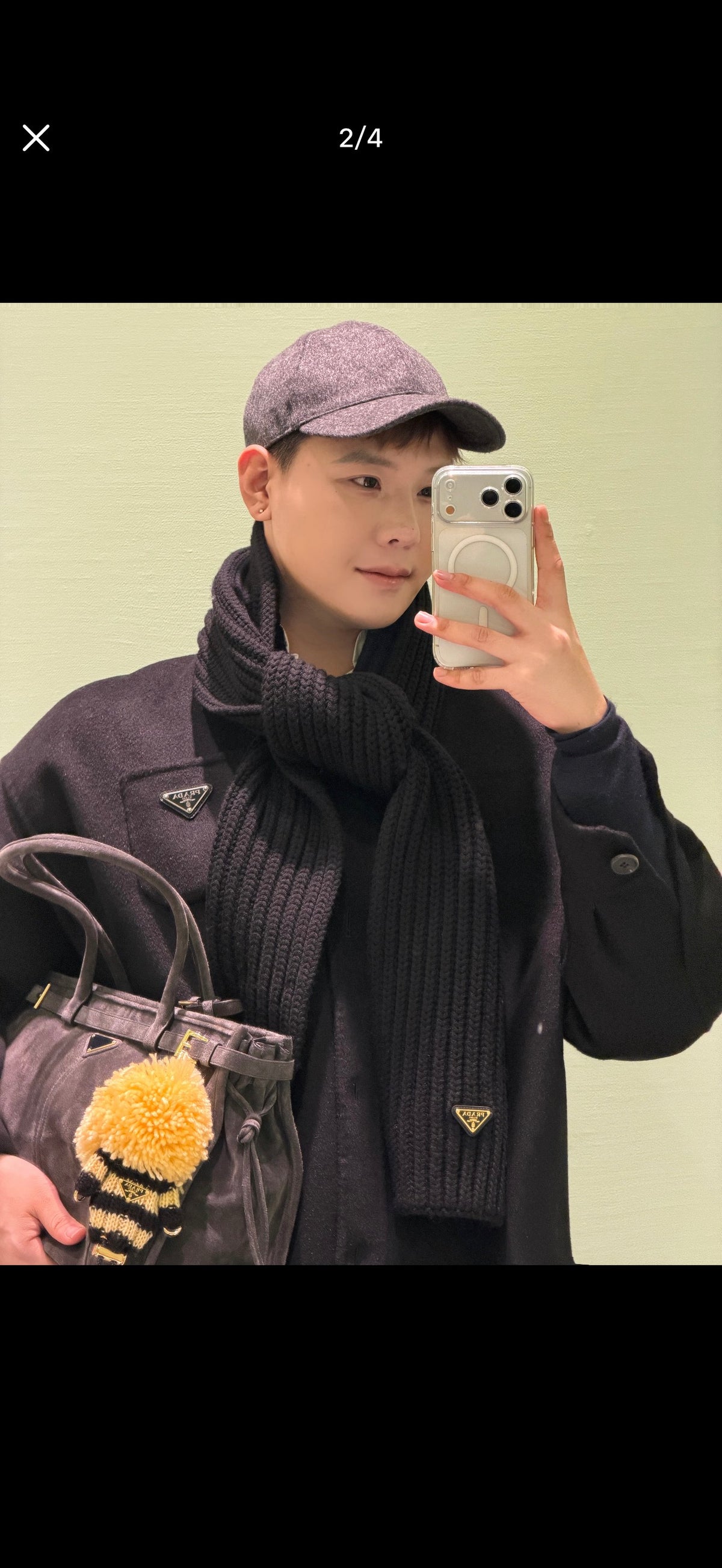 💰 New Classic Couple's Lambswool Scarf 📦 – Elegant & Minimalist