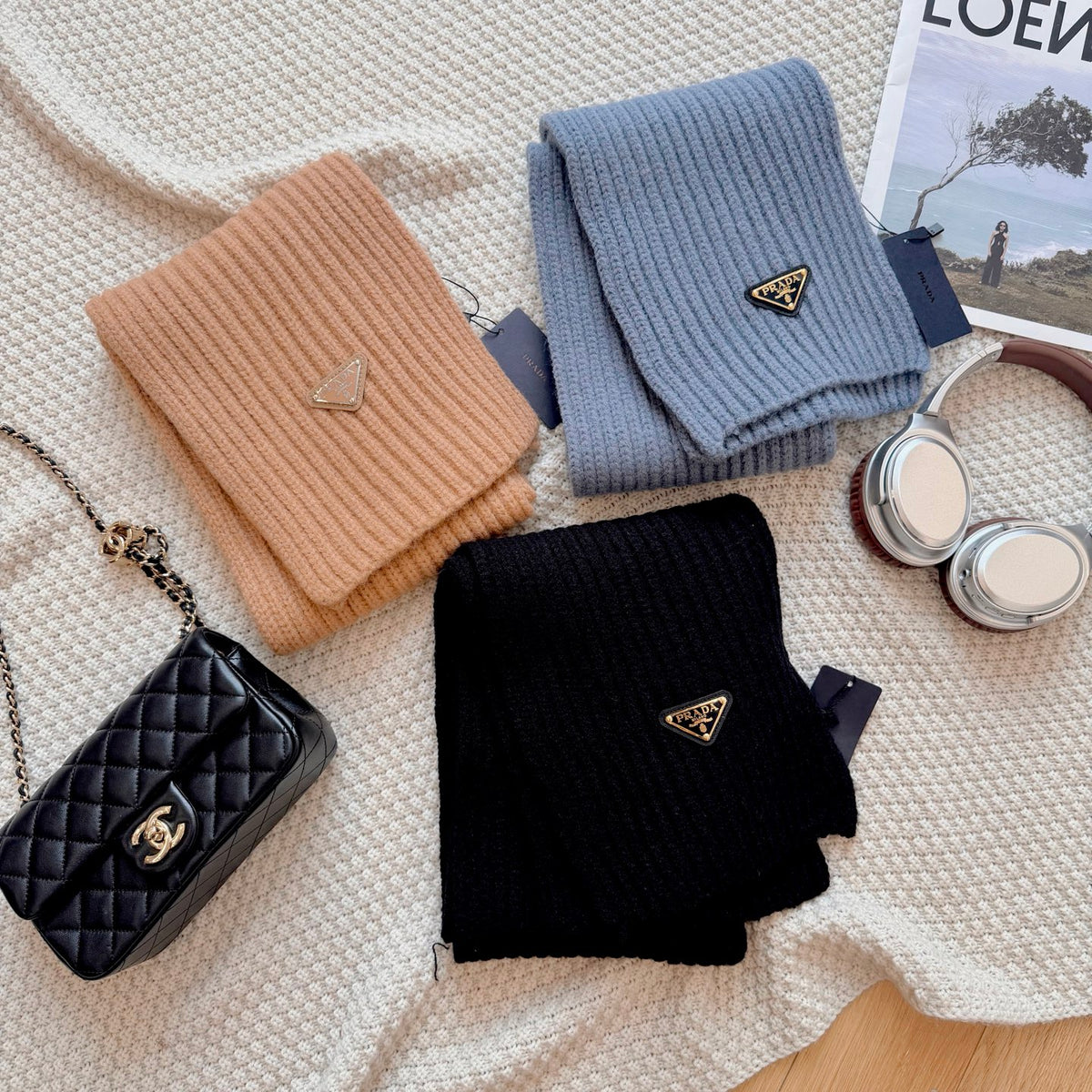💰 New Classic Couple's Lambswool Scarf 📦 – Elegant & Minimalist
