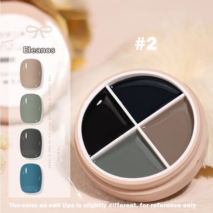 4 Colors Solid Nail Gel color2
