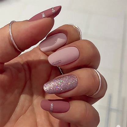 Gel Press On Nails 16 Sizes-32 Pcs Kit X004Q1LDZV