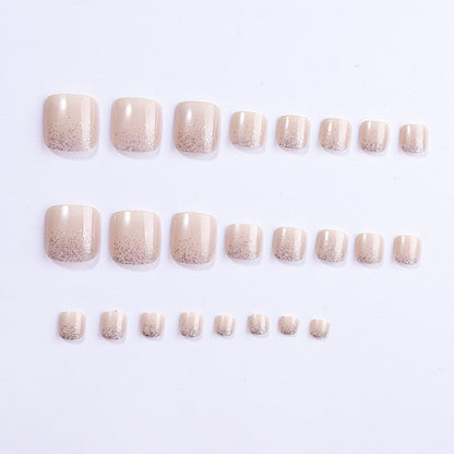 Sale Press On Toe nails Set 24pcs/set XNT108