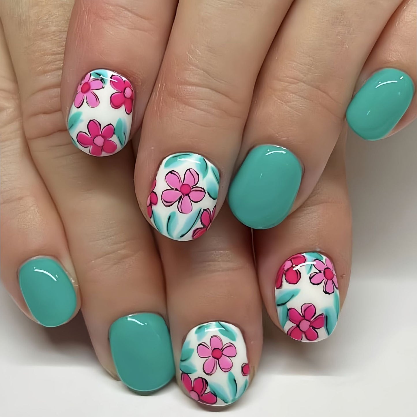 15 Sizes-30 Pcs Acrylic Press On Nails X004PQY92B