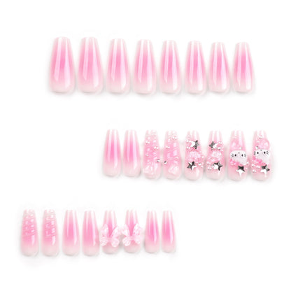 24pcs/Set Press On Nails JP2825