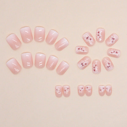 15 Sizes-30 Pcs Acrylic Press On Nails W1107