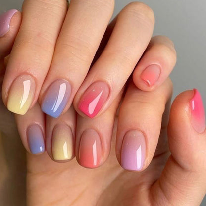 15 Sizes-30 Pcs Acrylic Press On Nails X0047CALED