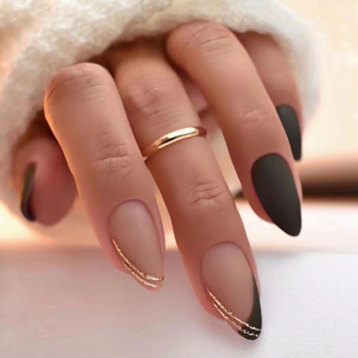 Gel Press On Nails 16 Sizes-32 Pcs Kit JP2859