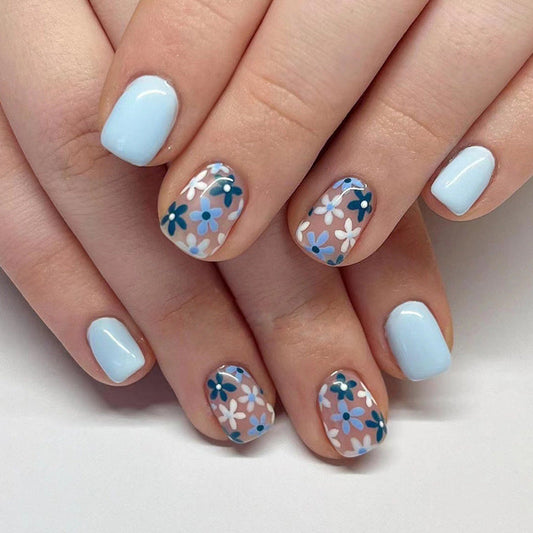 15 Sizes-30 Pcs Acrylic Press On Nails X0048OPMCB