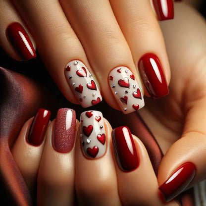 Gel Press On Nails 16 Sizes-32 Pcs Kit X004IS5I6H