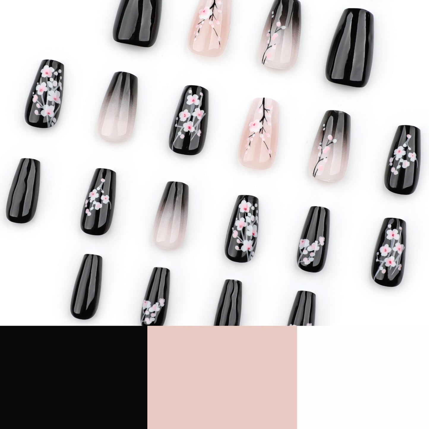 24pcs/Set Press On Nails JP3716