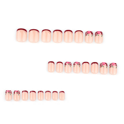 24pcs/Set Press On Nails JP3715-1