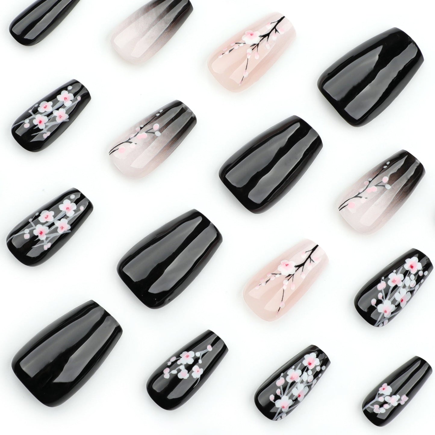 24pcs/Set Press On Nail JP3716-1