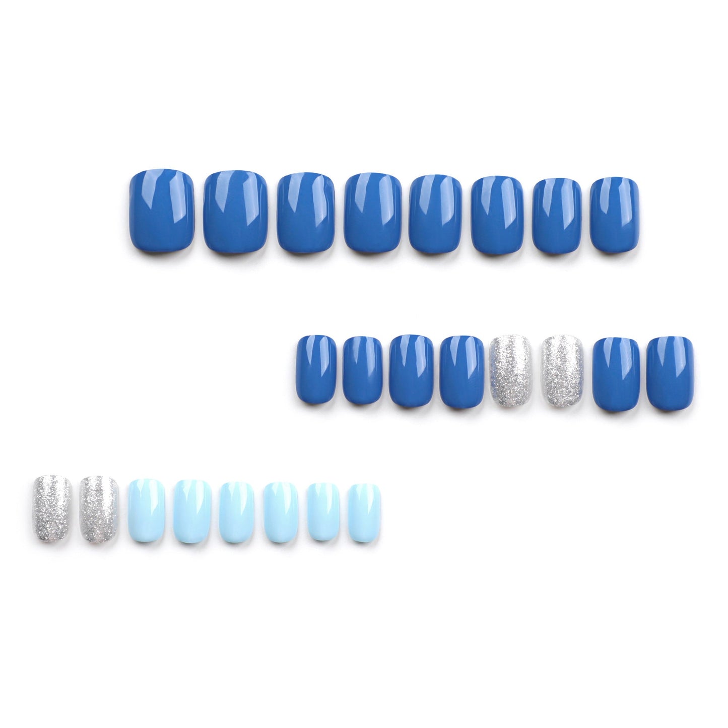 15 Sizes-30 Pcs Acrylic Press On Nails JP2903