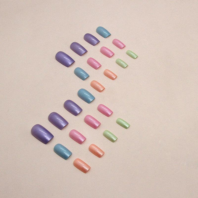 24pcs/Set Press On Nails W1282