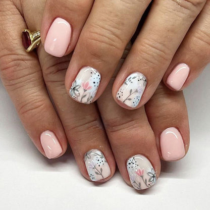 15 Sizes-30 Pcs Acrylic Press On Nails X004P43HLH