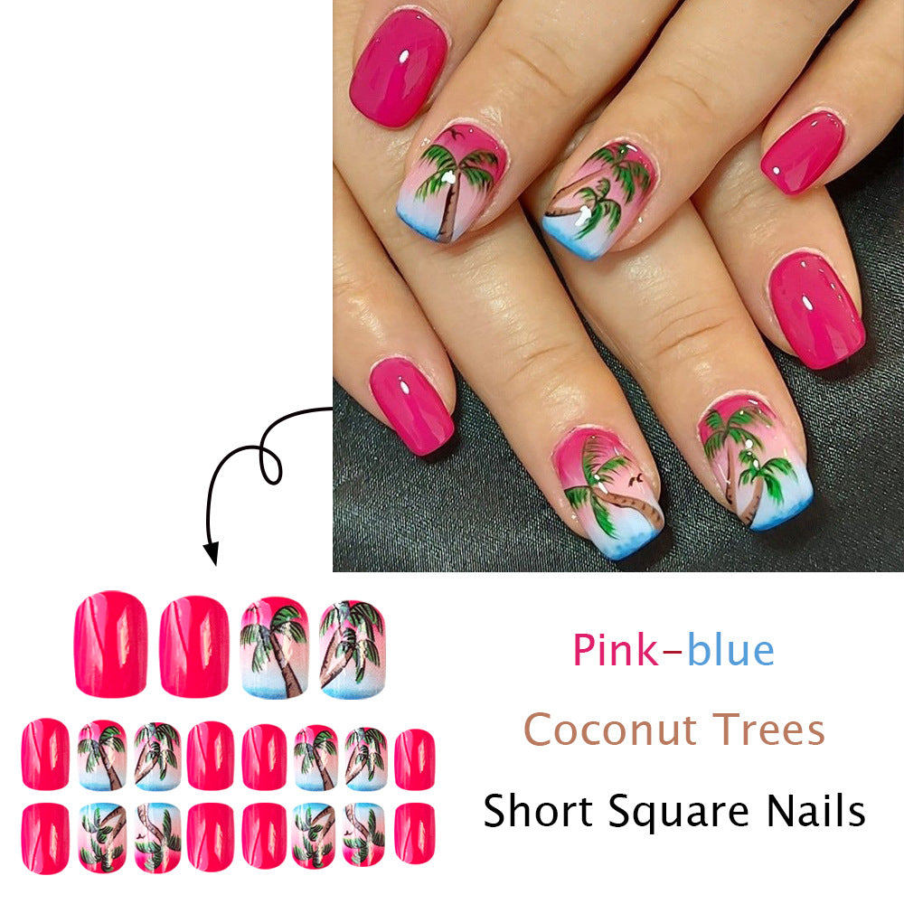 24pcs/Set Press On Nail JB816