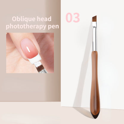 Stained Pen Halo Dye Painting Gradient Round Head Special Phototherapy Pen