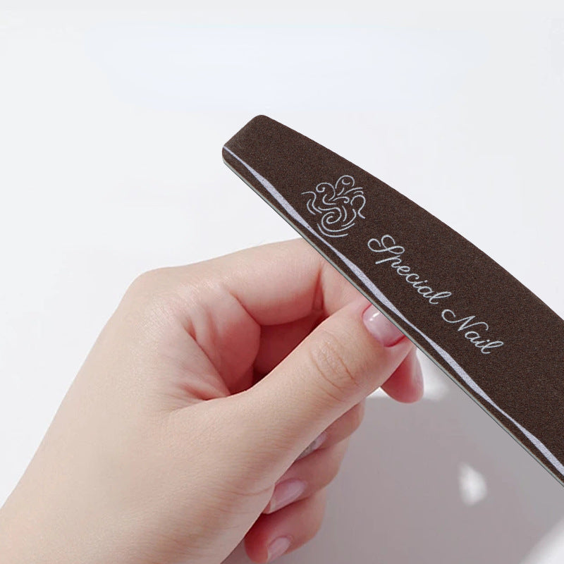 5 PCS  Nail File Set - Includes Sponge File. Emery File. and Wooden File for Manicures