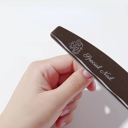 5 PCS  Nail File Set - Includes Sponge File. Emery File. and Wooden File for Manicures