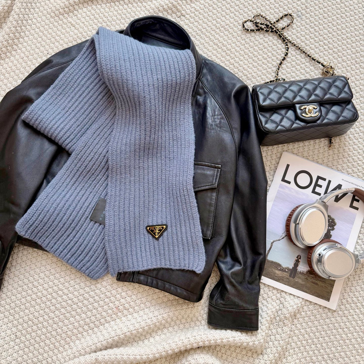 💰 New Classic Couple's Lambswool Scarf 📦 – Elegant & Minimalist